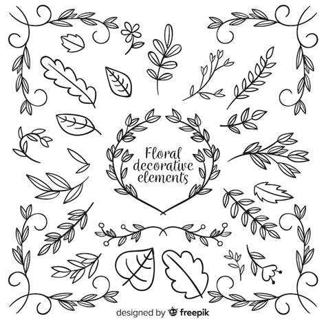 Leaf decorative Vectors - Download Free High-Quality Vectors from ...
