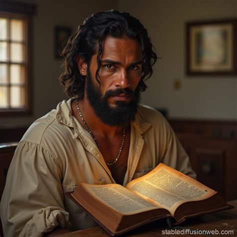 Jacob and the Bible | Stable Diffusion Online