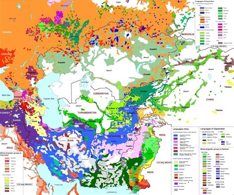 Asia Language Map 的图像结果