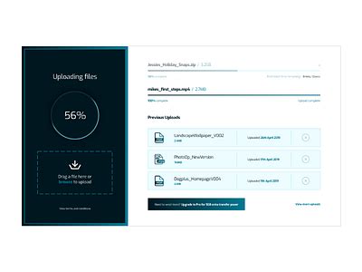 Computer File Transfer UI Interface 的图像结果
