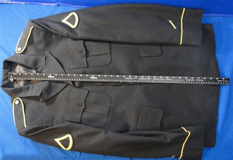 UNITED STATES ARMY SERVICE UNIFORM DRESS BLUE 450 ASU JACKET COAT POLY ...