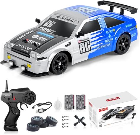 Amazon.com: RC Drift Car Remote Control Car 2.4ghz 1/16 Scale 4WD High Speed RC Cars Vehicle ...