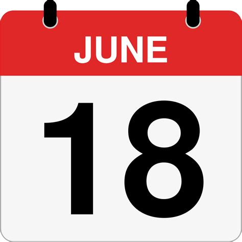 How Many Days Until June 18th? - Inch Calculator