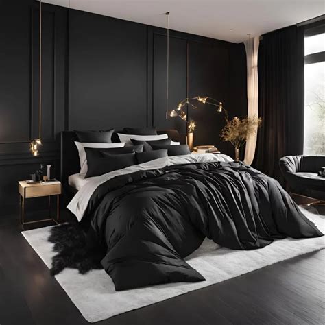 Top 12 Black Bedding Bedroom Ideas