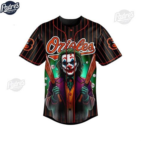 Baltimore Orioles Joker DC Studios Baseball Jersey Style - Padres ...