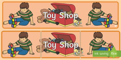 Toy Shop Banner (teacher made) - Twinkl