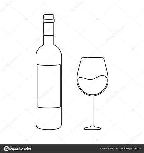 Wine Glass Outline