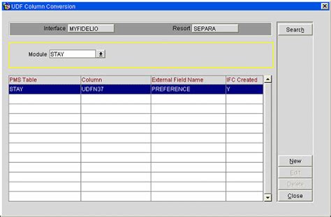 OXI UDF Column Conversion