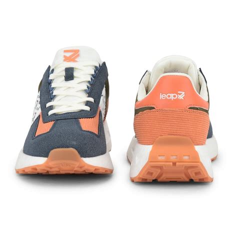 Buy Leap7x Sports Lacing Running Shoes For Men (Blue) XL-TG-01