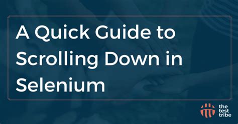 Image result for JavaScript Executor for SC Roll Down in Selenium