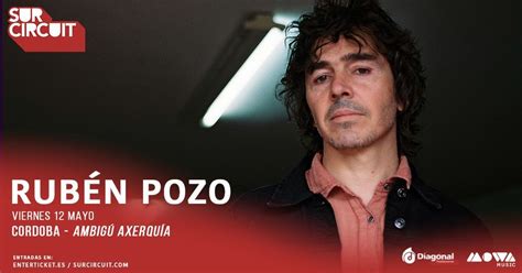 Rubén Pozo en Cordoba, Ambigú Axerquía Córdoba, 12 May 2023 | AllEvents