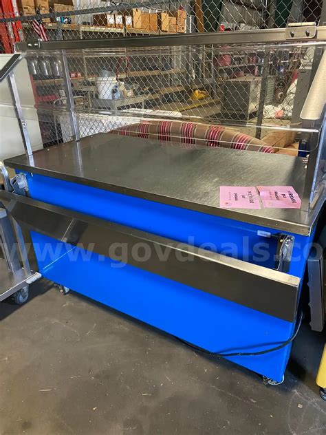 Lot-1 Small Serving Table (1) Must Be Picked Up Quick! | GovDeals