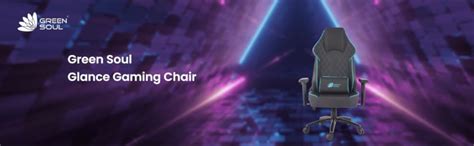 Green Soul Glance Multi-Functional Ergonomic Gaming Chair, Premium ...