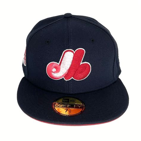 Montreal Expos JustFitteds Custom New Era Cap Navy 35years – justfitteds