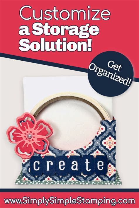 Image result for Simple DIY Stamp Craft Container Storage