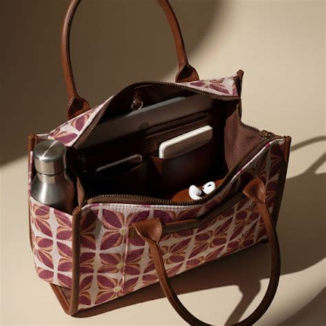 Pink Mogra Box Bag (Large) - Maisha Lifestyle