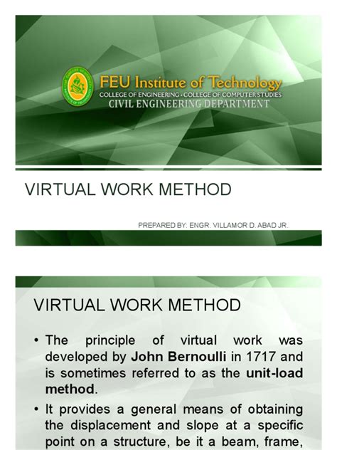 Virtual Work Method Beam 的图像结果