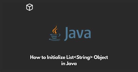 How to Initialize a String in Java 的图像结果