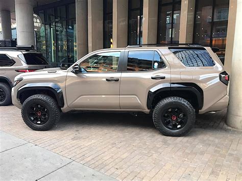 Mudbath TRD Pro 4Runner 6th Gen on public display in downtown Austin ...