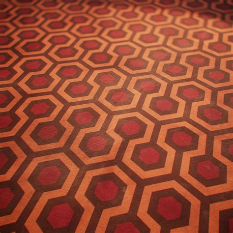 Cristian Maillet - "The Shining" - Overlook Hotel Carpet Tile Floor