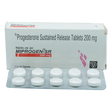 Miprogen SR 200 Tablet 10's Price, Uses, Side Effects, Composition ...