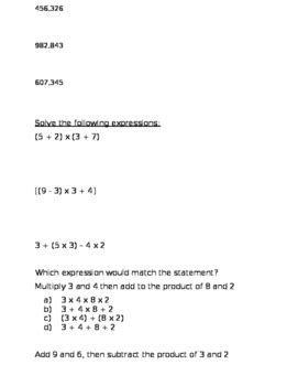Image result for 5th Grade Math Study Guide