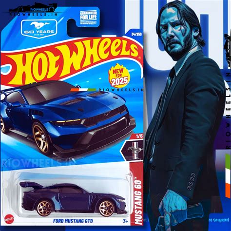 439/- || FORD MUSTANG GTD - HOT WHEELS – RIOWHEELS