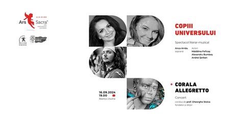 Spectacol coral și literar-muzical, Biserica Ursulinelor, Sibiu, 16 ...