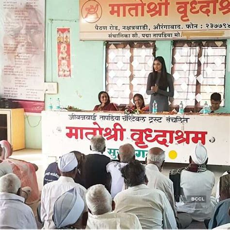 When Naveli Deshmukh visited Matoshree Vridhashram