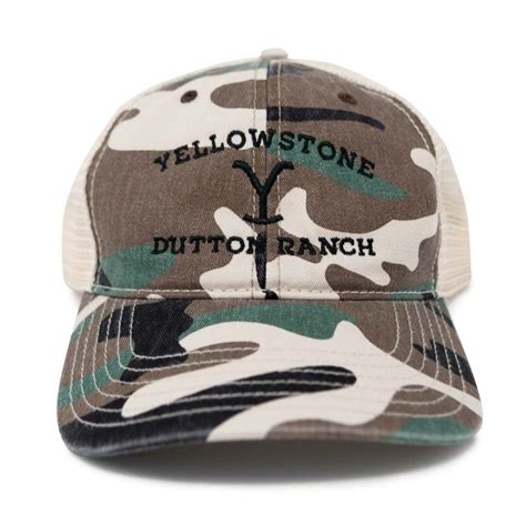 Buy Yellowstone Dutton Ranch Logo Stone Camo Hat Online at desertcartINDIA