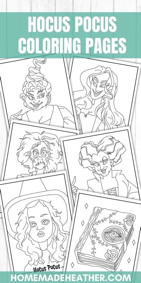 Hocus Pocus Coloring Pages » Homemade Heather