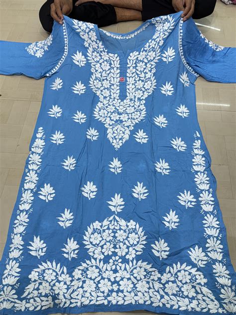 Falguni Premium Modal Straight Kurtis – The Chikan Store