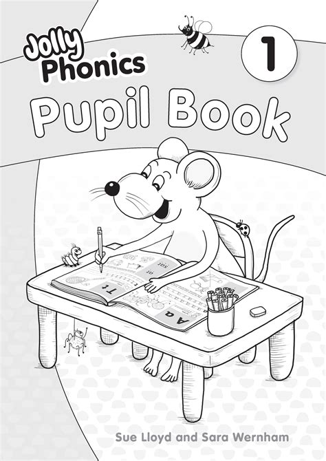 HP00053320 - Jolly Phonics Pupil Book 1 - Black and White Version | Findel