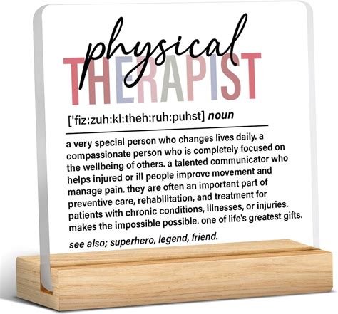 Physical Therapist Gifts For Men Women, Thank You Appreciate Gift For Physical Therapist ...