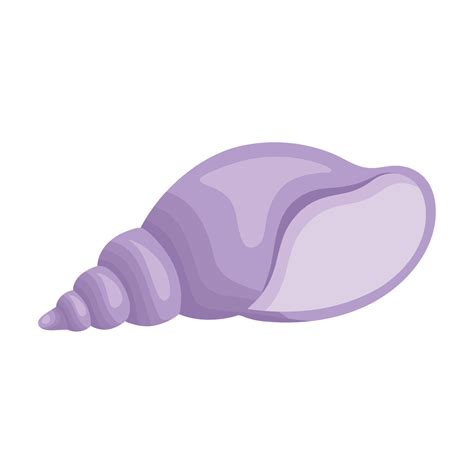 Purple Seashell Clipart