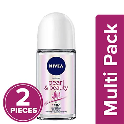 Buy NIVEA Pearl & Beauty Women Deodorant Roll-On - For Smooth ...