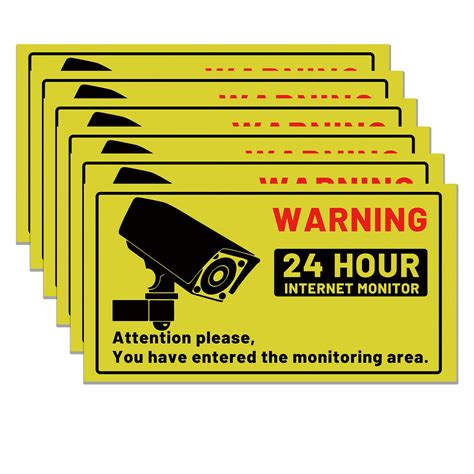 Wesecuu 6 Pcs No Trespassing Warning Sign 11x5 8 In | Desertcart INDIA