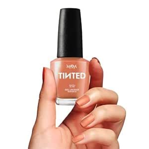 Buy Matra TINTED Muted Orange Nail Polish Paint (15ml) - Quick Drying ...