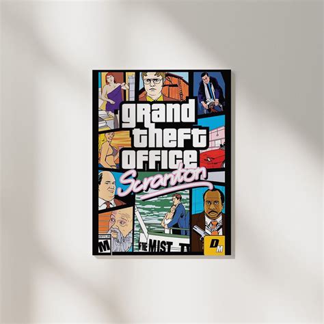 The Office GTA | TV Show Poster – The Artflex