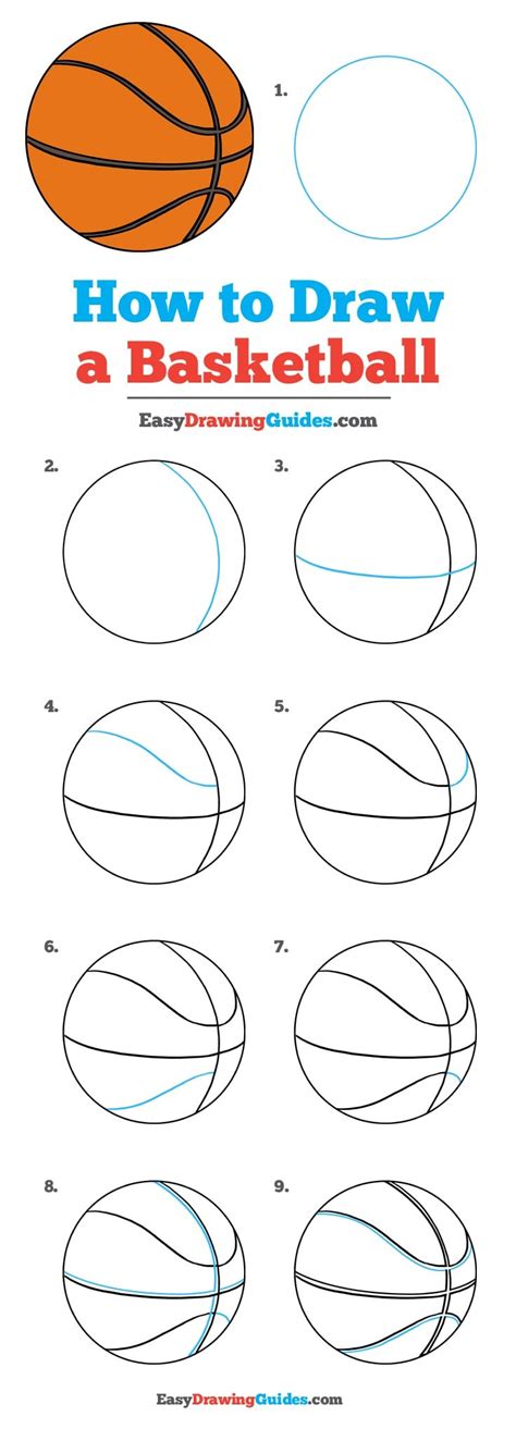 How To Draw A Simple Basketball Net at Christopher Lewis blog