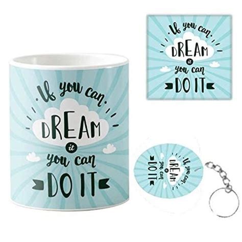 Buy SOUVENIR CONNECT, if you can dream it you can do it, motivational ...