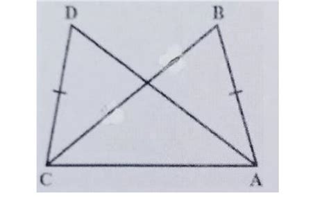 In the following figure, CB = AD and AB = CD. Prove that ∆ABC ≅ ∆CDA ...