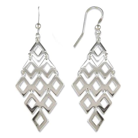 LeCalla - Shop Diamond shape Drop Earrings for Teen Women Online
