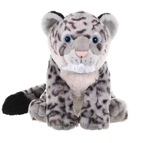 Wild Republic Playful Series Snow Leopard - 10 Inch | Buy Online at ...