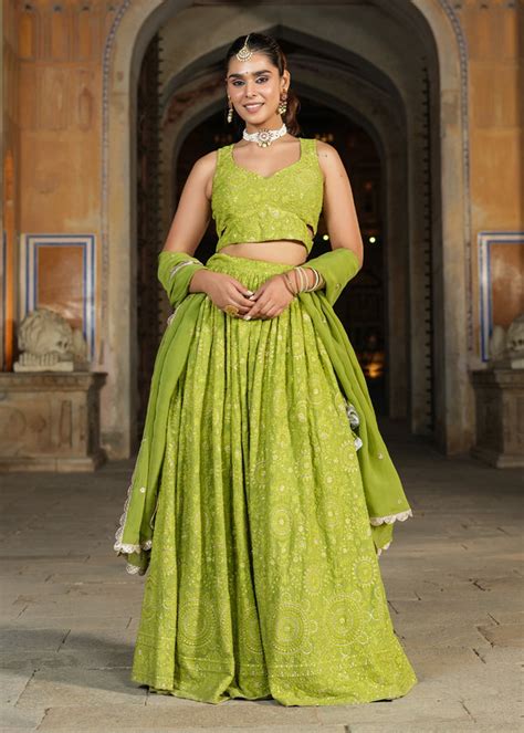 Buy Party Wear Lehenga Set For Women Online – EverBloom