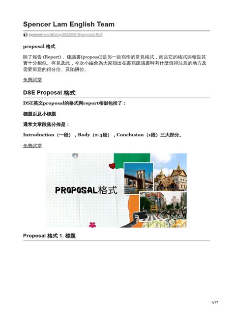 Proposal Format Example 的图像结果