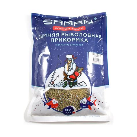 Прикормка Yaman Winter Taste гранулы 3 мм, Лещ, зимняя, (жареные ...