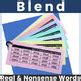 Phonics Word Lists - Common Consonant Digraphs (real and nonsense words)