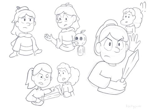 Hilda Coloring Pages - Coloring Nation
