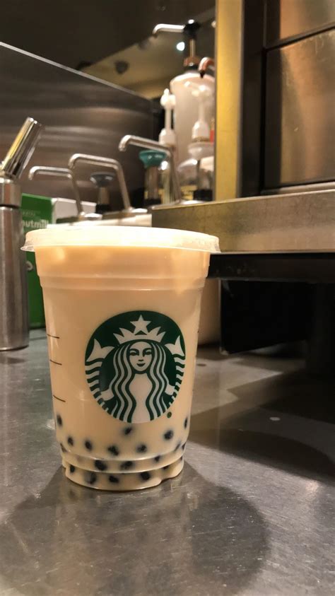 Boba milk tea :) : r/starbucks